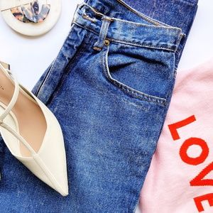 Vintage | Acid Wash Mom High Rise Jeans